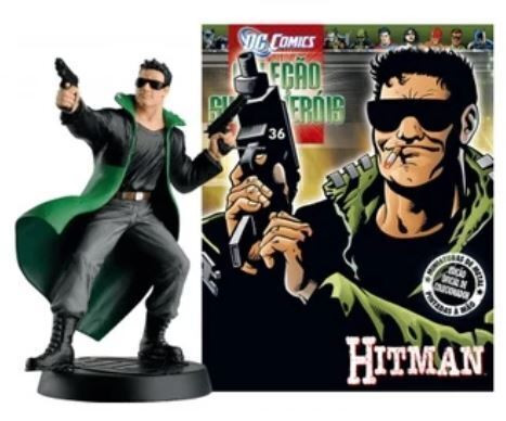 Estátua Hitman - Edição 36 com revista Hitman # - Produto Original