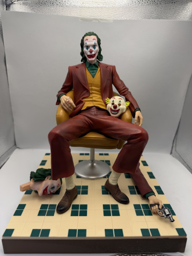Estátua Joker Coringa Joaquin Phoenix Pvc-Joker-