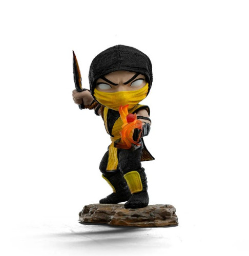 Estátua Scorpion - Mortal Kombat - MiniCo - Iron Studios-Mortal Kombat-