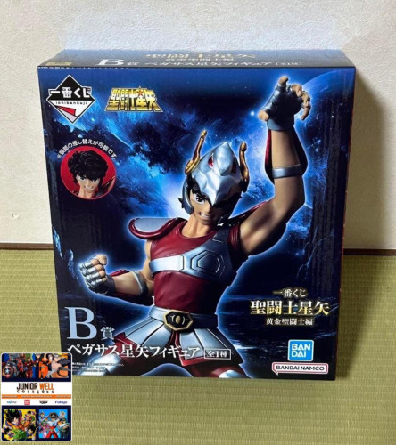 Action Figures Estatua Seiya De Pegasus Saint Seiya Ichiban Kuji Bandai-Cavaleiros Do Zodíaco-