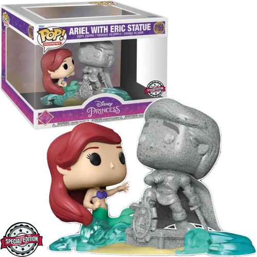 Funko Pop Exclusive - Ariel With Eric Statue-Disney The Little Mermaid-1169