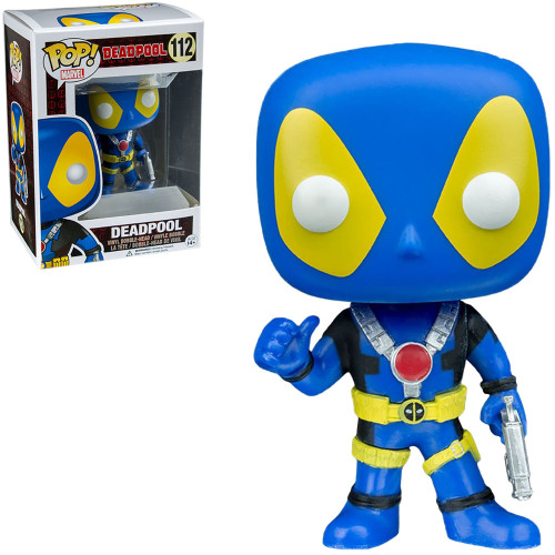 Funko Pop Exclusive - Blue Deadpool-Marvel Deadpool-112