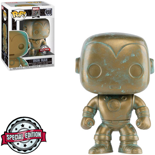 Funko Pop Exclusive - Iron Man Patina-Marvel 80th Anniversary-498