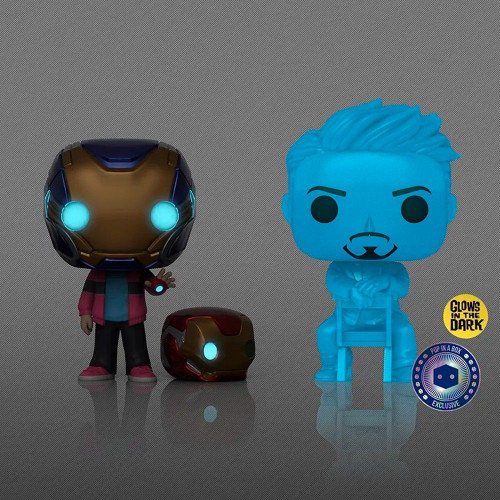 Funko Pop Exclusive - Morgan Stark & Tony Stark (2 Pack) - Glows - Marvel Avengers Endgame - #1