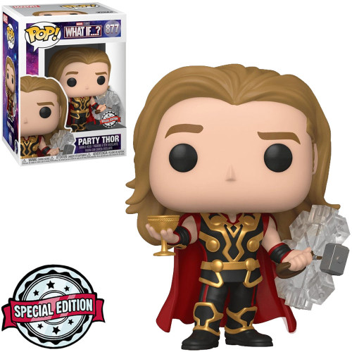 Funko Pop Exclusive - Party Thor-Marvel What If...?-877