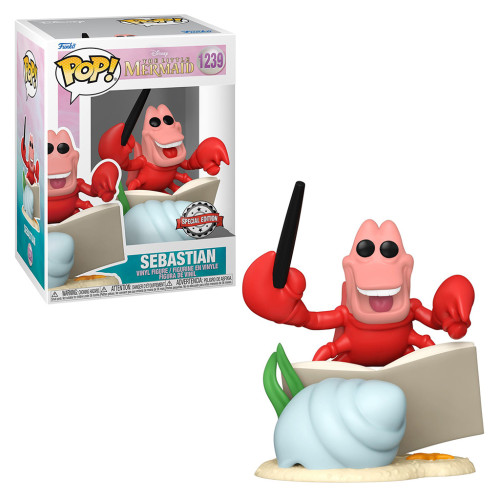 Funko Pop Exclusive - Sebastian-Disney The Little Mermaid-1239