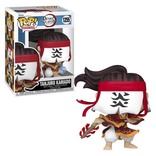 Funko Pop Exclusive - Tanjuro Kamado-Demon Slayer: Kimetsu No Yaiba-1255