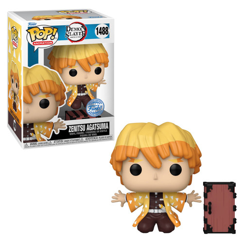 Funko Pop Exclusive - Zenitsu Agatsuma-Demon Slayer: Kimetsu No Yaiba-1488