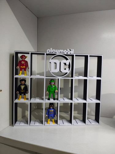 Expositor DC Comics Kinder Joy Playmobil Expositor # - Produto Original