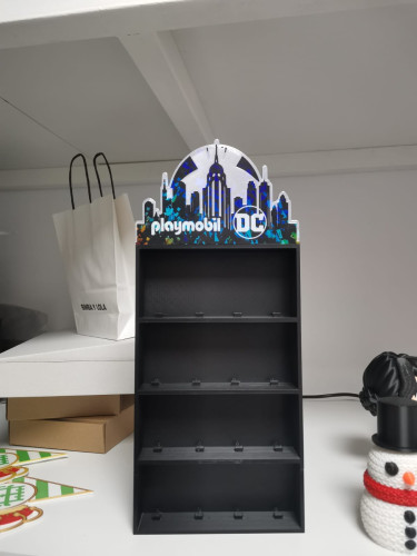 Expositor DC Comics Kinder Joy Playmobil Expositor # - Produto Original