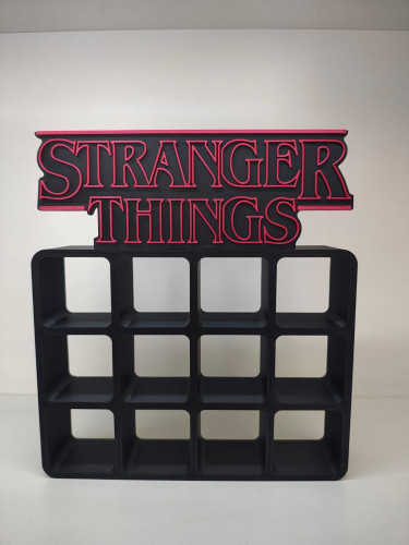 Expositor Stranger Things Kinder Joy (modelo menor) Expositor # - Produto Original