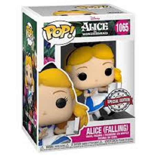 FUNKO POP DISNEY ALICE 70TH- ALICE W/FALLING (EXCLUSIVE) 1065-Disney-1065