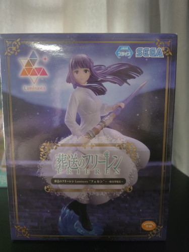 Action Figures Fern Cetro Na MÃo Sousou No Frieren Luminasta Sega 100% Original Frieren E A Jornada Para O Além # - Produto Original