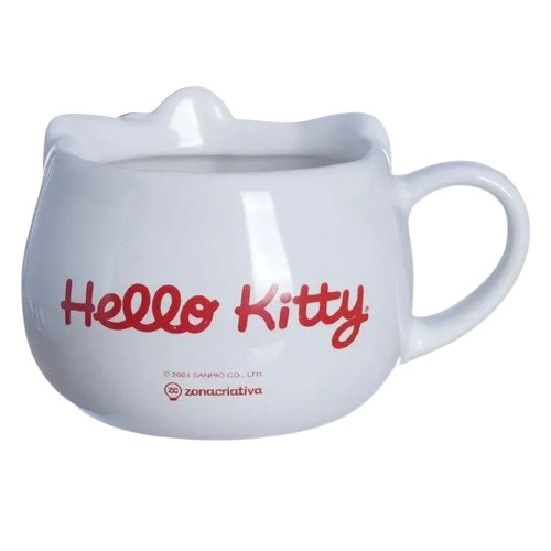Caneca 3d Hello Kitty Zona Criativa - Hello Kitty - #