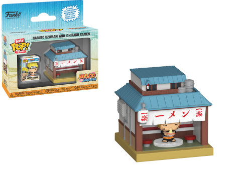 FUNKO BITTY POP - NARUTO UZUMAKI AND ICHIRAKU RAMEN BITTY POP! #1 - Produto Original