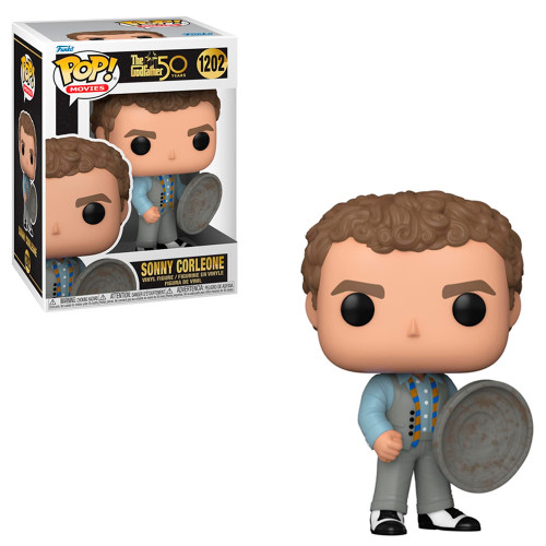 Funko Pop Sonny Corleone 1202 The Godfather 50th O Poderoso Chefão Boneco Colecionável Filme Geek The Godfather 50th #1202 - Produto Original