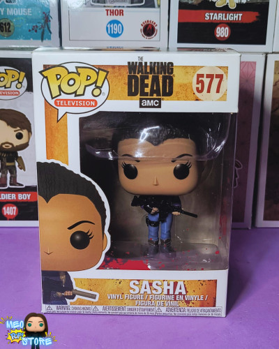 FUNKO POP - Sasha The Walking Dead #577 - Produto Original