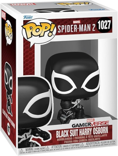 Funko Pop! Black Suit Harry Osborn ( Spider-man 2 ) 1027 LLC #96201 - Produto Original