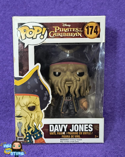 FUNKO POP! Davi Jhones Piratas Do Caribe #174 - Produto Original