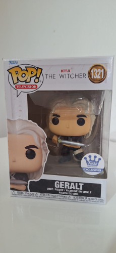 FUNKO-POP! GERALT (THE WITCHER) #1321 The Witcher #0 - Produto Original