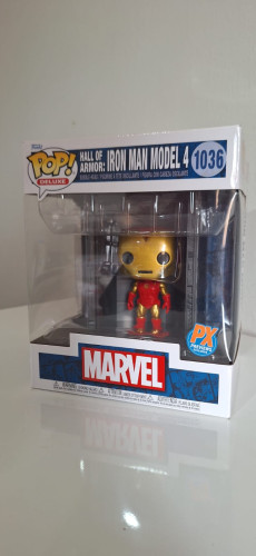 FUNKO-POP! HOMEM DE FERRO ARMADURA 4  #1036-Pop Deluxe-0