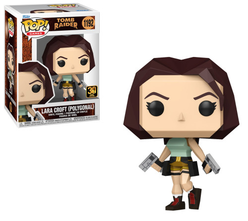 FUNKO POP 1192 - LARA CROFT POLYGONAL (TOMB RAIDER)-FUNKO POP-1