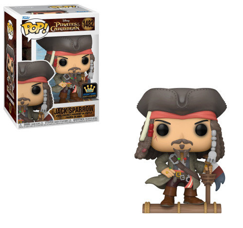 FUNKO POP 1482 - JACK SPARROW (PIRATES OF THE CARIBBEAN) - EXCLUSIVE Piratas Do Caribe #1 - Produto Original