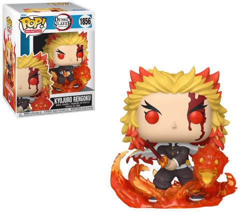 FUNKO POP 1856 - KYOJURO RENGOKU 9 FORM (DEMON SLAYER) Demon Slayer #1856 - Produto Original