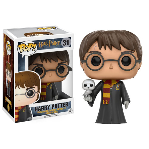 FUNKO POP 31 - HARRY POTTER WITH HEDWIG (HARRY POTTER)-FUNKO POP-1