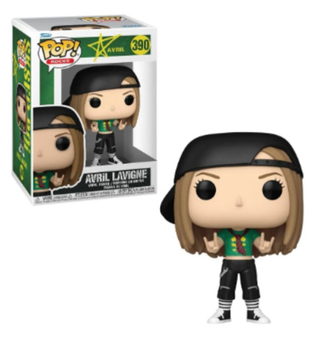 FUNKO POP 390 - AVRIL LAVIGNE Rocks #390 - Produto Original