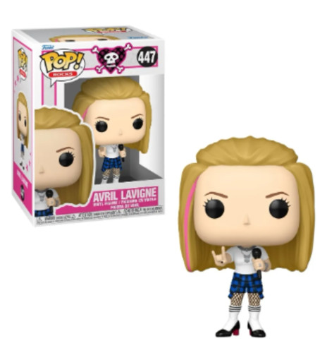 FUNKO POP 447 - AVRIL LAVIGNE Rocks #447 - Produto Original