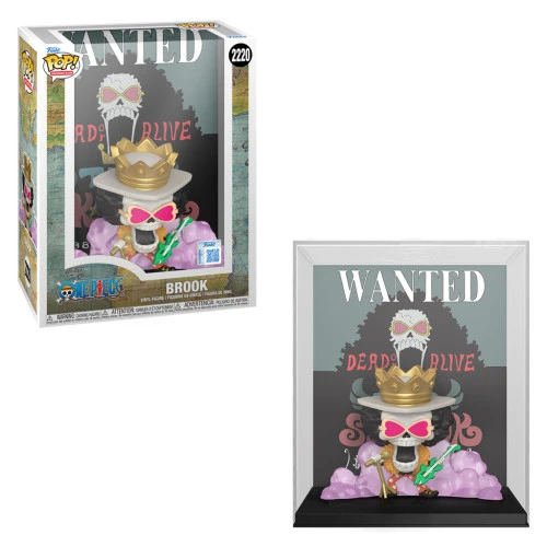 FUNKO POP ANIMATION COVER ONE PIECE EXCLUSIVE - BROOK 2220 - One Piece  #2220