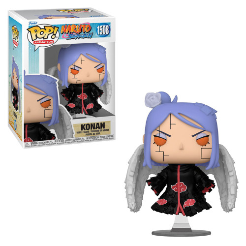 Funko Pop Animation Naruto Shippuden - Konan 1508 Funko Pop Naruto Shippuden #1508 - Produto Original