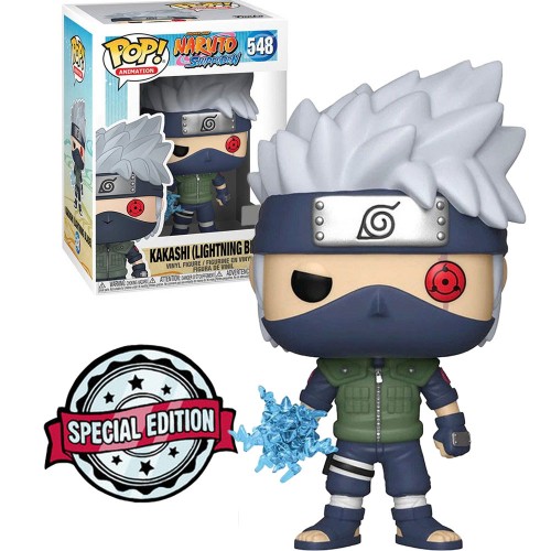 Funko Pop Animation Naruto Shippuden Exclusive - Kakashi (lightning Blade)-Naruto Shippuden-548