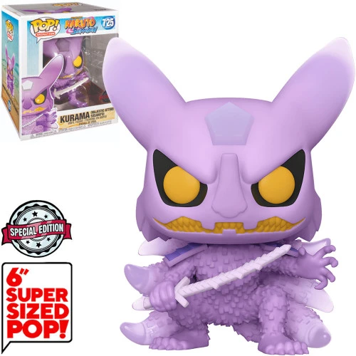 FUNKO POP ANIMATION NARUTO SHIPPUDEN EXCLUSIVE - KURAMA (MAJESTIC ATTIRE SUSANO'O) (6" SUPER SIZED) - Naruto Shippuden  #725