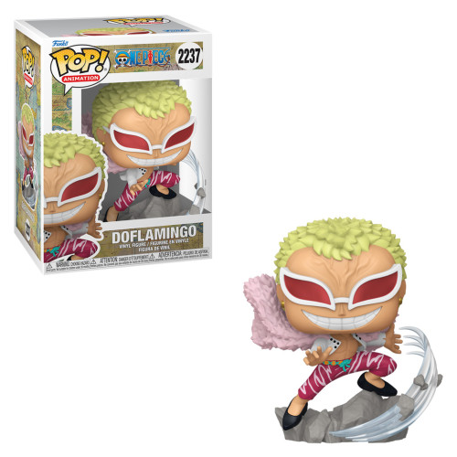 FUNKO POP ANIMATION ONE PIECE - DONQUIXOTE DOFLAMINGO 2237 One Piece #2237 - Produto Original