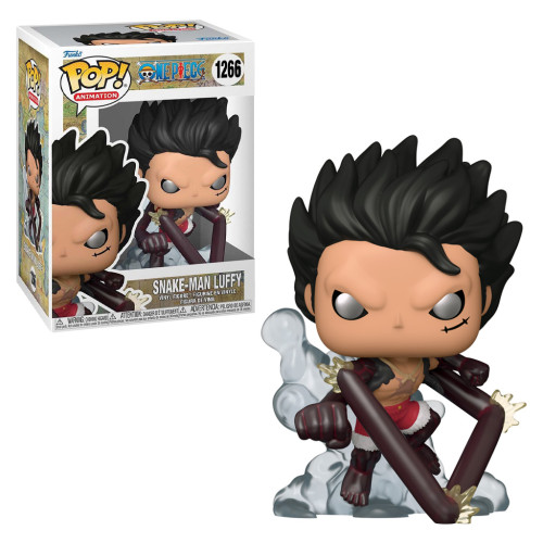 FUNKO POP ANIMATION ONE PIECE - LUFFY SNAKE-MAN 1266 One Piece #1266 - Produto Original