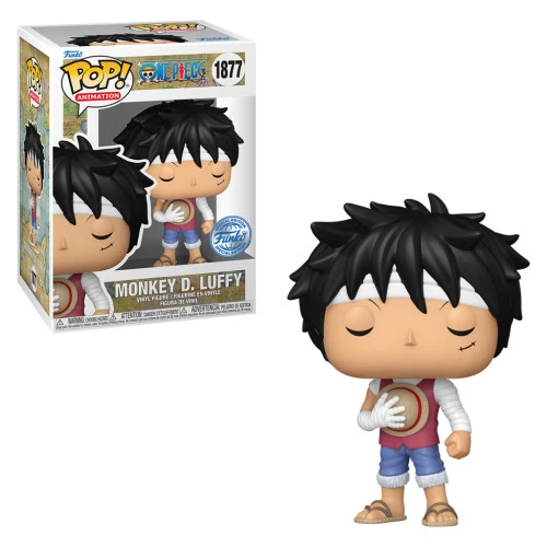 FUNKO POP ANIMATION ONE PIECE EXCLUSIVE - MONKEY D. LUFFY 1877 - One Piece  #1877