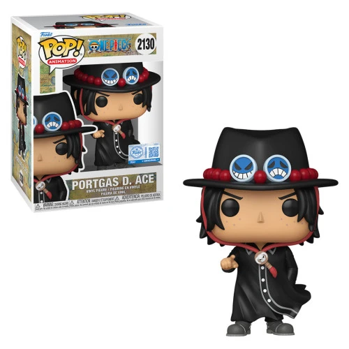 FUNKO POP ANIMATION ONE PIECE EXCLUSIVE - PORTGAS D. ACE 2130 - One Piece Live Action Netflix  #2130