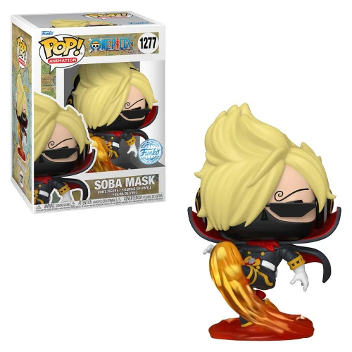 FUNKO POP ANIMATION ONE PIECE EXCLUSIVE - SOBA MASK 1277 - One Piece  #1277