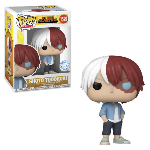 Funko Pop Shoto Todoroki 1529 My Hero Academia S5 Exclusive Anime Boneco Colecionável-My Hero Academia-1529
