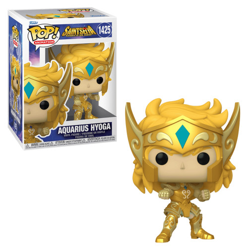Funko Pop Animation Saint Seiya - Aquarius Hyoga 1425 Cavaleiros Do Zodiaco Bronze Animation #1425 - Produto Original