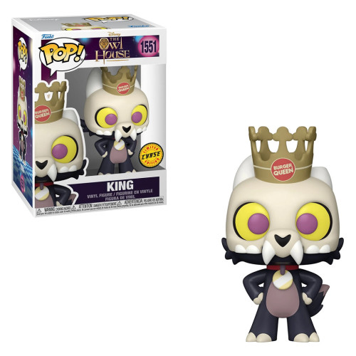 Funko Pop Chase Disney: The Owl House - King 1551-The Owl House-1551
