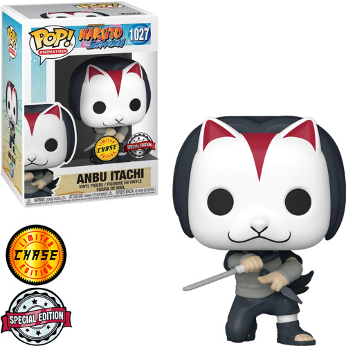 FUNKO POP CHASE NARUTO SHIPPUDEN - ITACHI ANBU FUNKO POP #1027 - Produto Original