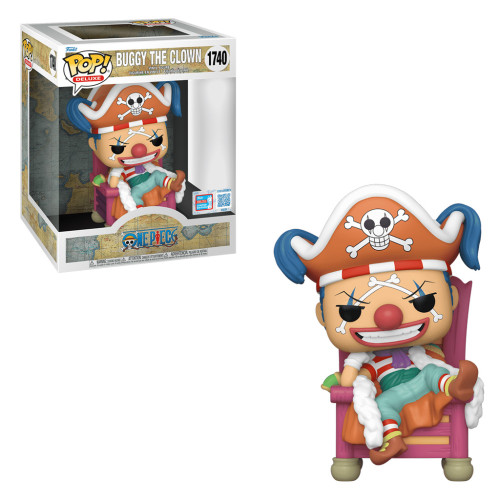 FUNKO POP DELUXE ONE PIECE NEW YORK COMIC CON 2024 - BUGGY THE CLOWN 1740 One Piece #1740 - Produto Original