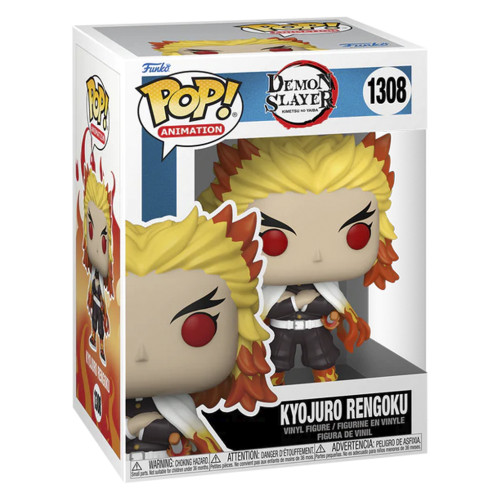 FUNKO POP DEMON SLAYER KYOJURO RENGOKU 1308 - Animation - #1308