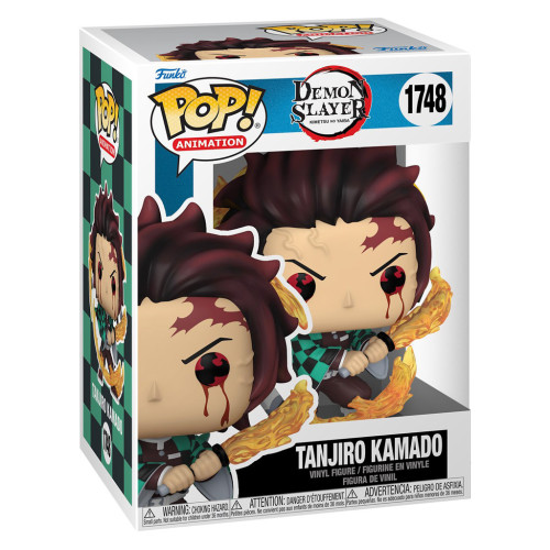 FUNKO POP DEMON SLAYER TANJIRO KAMADO SUN BREATHING 1748 - Animation - #1748