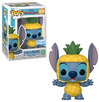 FUNKO POP DISNEY LILO & STITCH 1570 - STITCH ABACAXI - Disney  #1570
