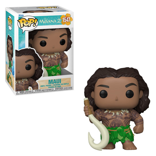 Funko Pop Disney Moana 2 - Maui 1547 Funko Pop Disney #1547 - Produto Original