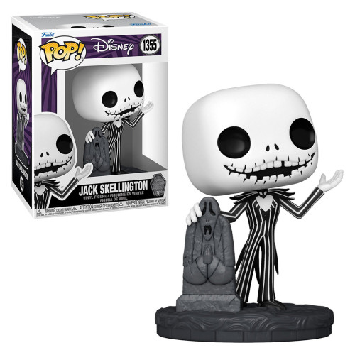 Funko Pop Disney O Estranho Mundo De Jack 30º AniversÁrio - Jack Skellington Com LÁpide 1355 Funko Pop Disney #1355 - Produto Original